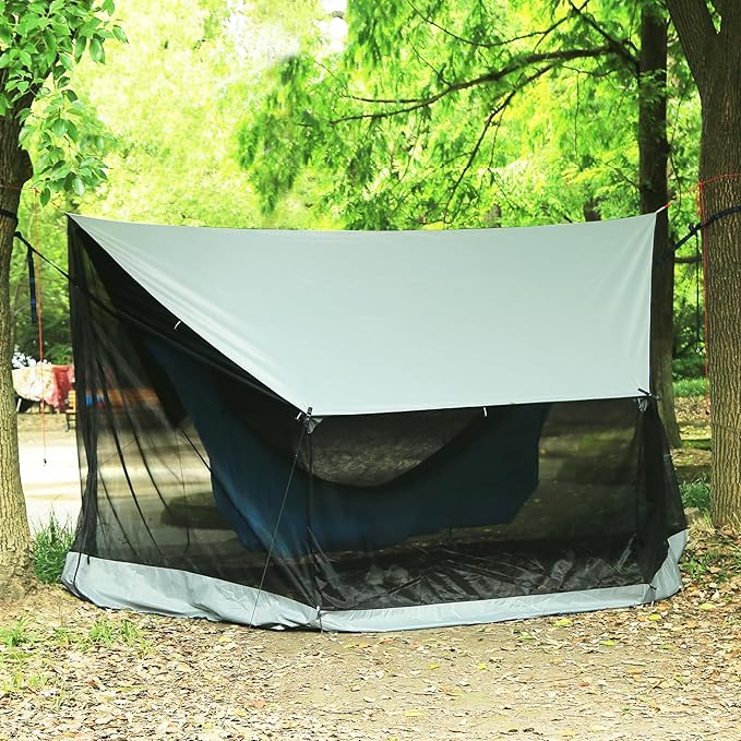 Preself Screen House for Hammock Canoe Picnics Backyards Backpacking Camping Beach in Summer