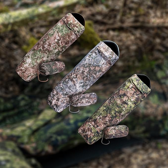 Mil-Tec Trilaminate Durable Waterproof Lightweight Breathable Tactical Outdoor Camping Hiking Generous Cut Sleeping Bag Cover with Zip Closure | Suitable for Various Sleeping Bags