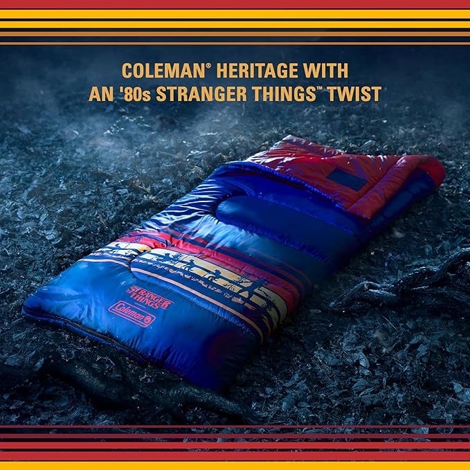 Coleman Stranger Things Outdoor Gear Collection Limited Edition Stranger Things &amp Coleman Upside Down Camping Assortment Cooler/Chair/Tent/Sleeping Bag
