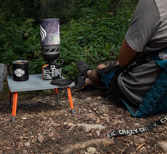 Crazy Creek Olive Hex 2.0 and The New Pack Table