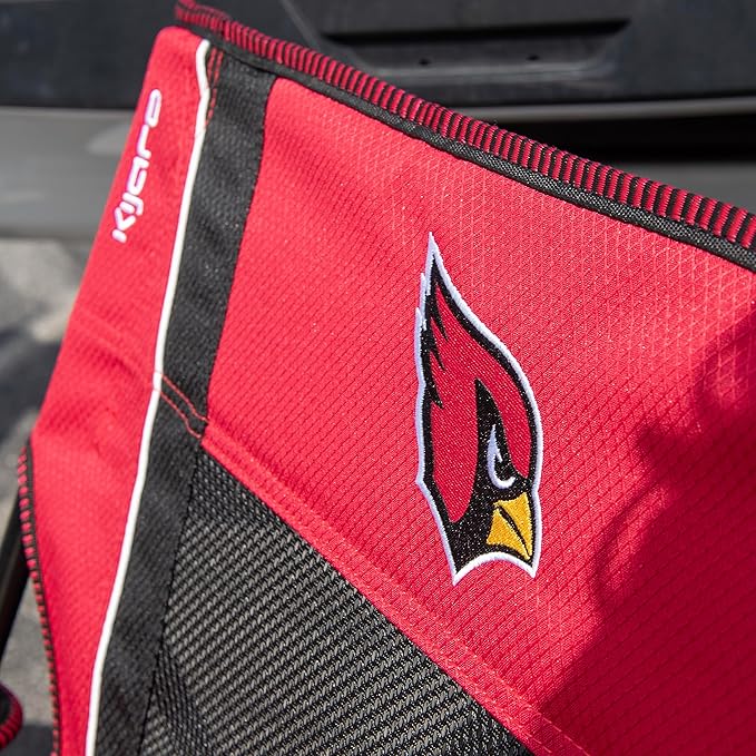 Kijaro Dual Lock Pro Sports Fan Folding Chair 26 L x 35.5 W x 37 H Arizona Cardinals