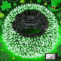 750 LED 240FT Christmas String Lights Outdoor with 12 Modes Timer &amp Dimmable Green Wire St Patricks Day Decorations Lights Waterproof Plug in Fairy Lights for Party Home Patio Wedding Xmas Gree