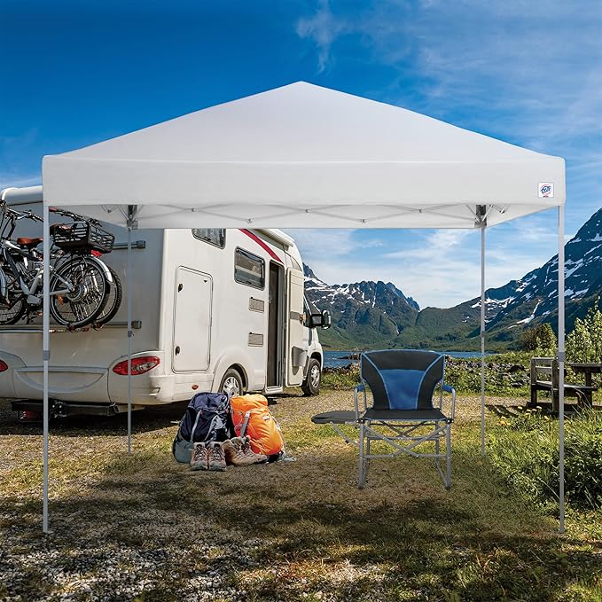 E-Z UP Patriot ONE-UP Technology Shelter 10' x 10' Royal Blue (PTSRB10)