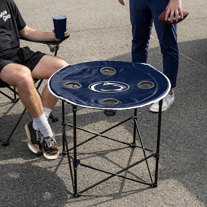 Logo Brands Officially Licensed NCAA Unisex Round Table One Size Team Color