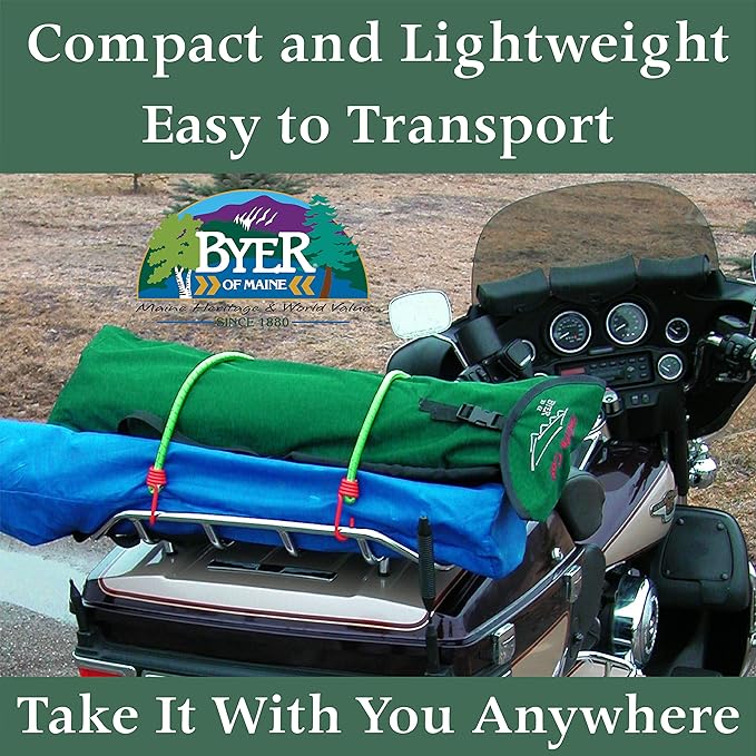 BYER OF MAINE TriLite Cot Camping cots for Adults Portable cot Single