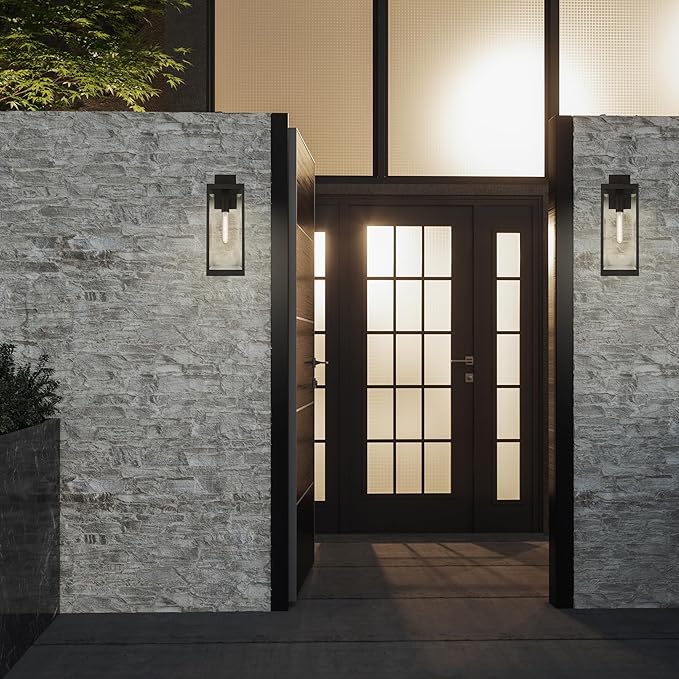Quoizel Westover 20 Outdoor Wall Sconce 1-Light Western Bronze with Clear Beveled Glass E26 Base Wet Rated