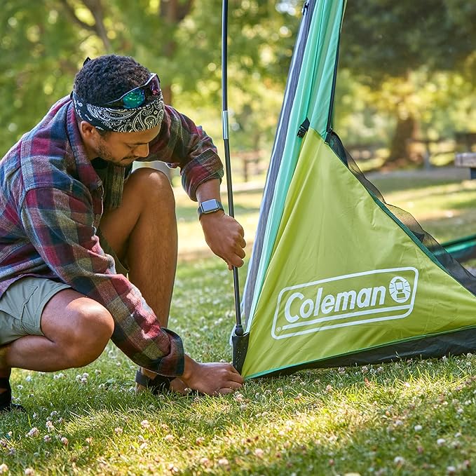 Coleman Skyshade Screened Shelter with Easy Setup Lightweight Picnic Screen Room for Bug-Free Lounging Made of PFAS-Free Materials