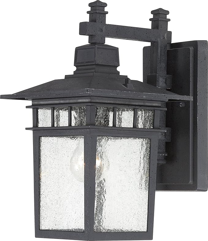 Nuvo 60/4959 One Light Outdoor Wall Mount 14 Black