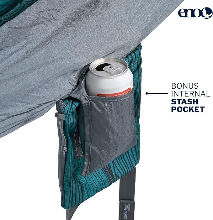 ENO Eagles Nest Outfitters DoubleNest Lightweight Camping Hammock 1 to 2 Person Special Edition Colors ATC