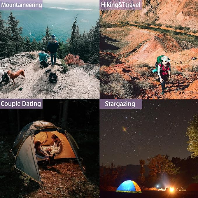 Sleeping Bag for Adults Girls Boys - 3 Season Warm &amp Cool Weather Lightweight Waterproof Camping Bag for Hiking Outdoor Travel