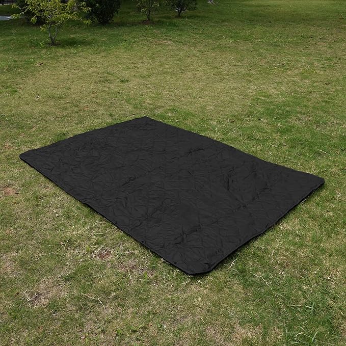LOOGU Camo Blanket Waterproof Insulation Poncho Liner for Outdoor Camping Hiking Hunting Survival Backpacking Picnicking