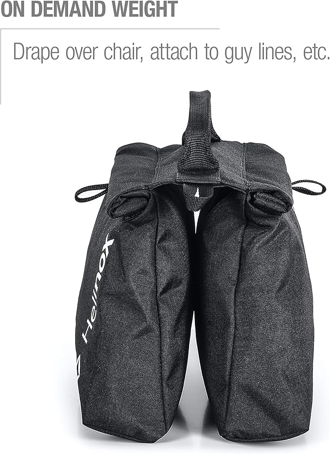 Helinox Saddle Bag Weighted Stabilizing System for Lightweight Outdoor Chairs