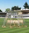 Pop up Bubble Tent with Waterproof &amp Vent Windows 6ft-10ft-12ft Camping Shelters Outdoor Garden Dome Igloo Transparent Sports Tent Screen Room for Patio Backyard Deck Sports Events