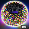 750 LED 240FT Christmas Lights Outdoor12 Lighting Modes Christmas String Lights with Timer Dimmable Multicolor LED StringLights Waterproof for Yard Tree Wedding Party Holiday Multicolor