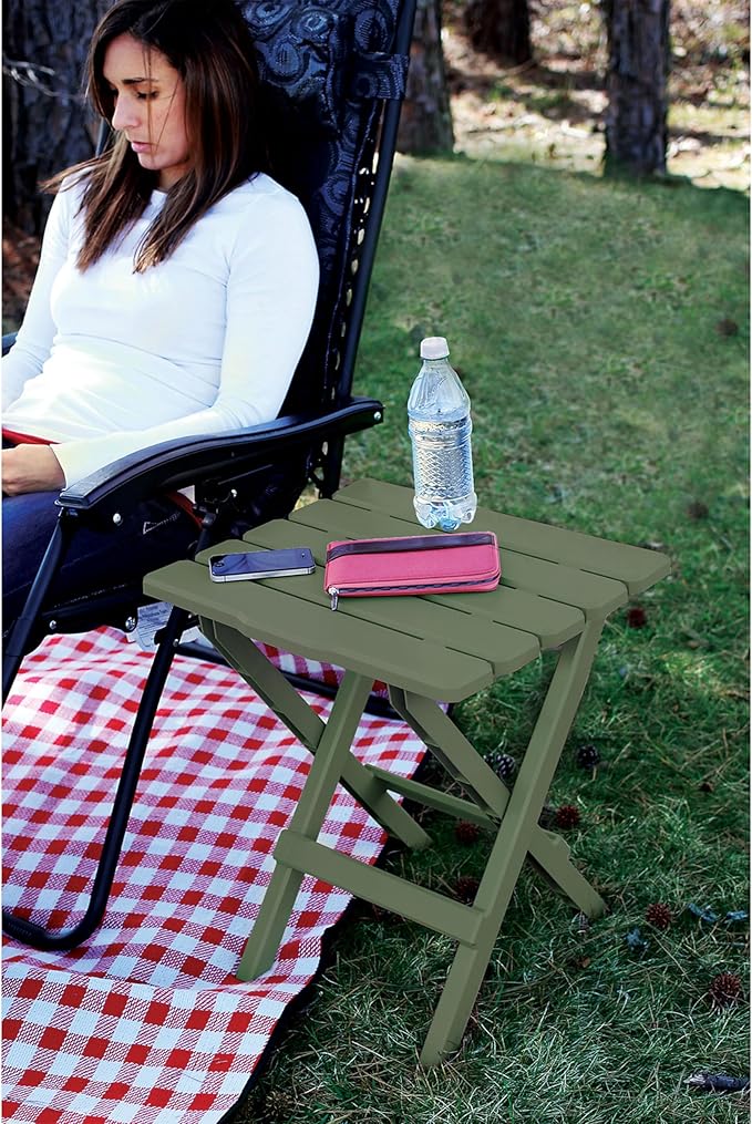 Camco Large Adirondack Folding Side Table