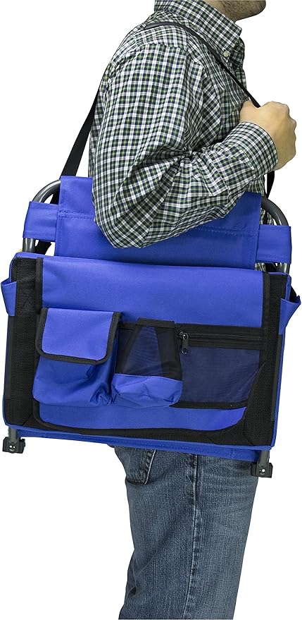 GCI Outdoor BleacherBack Lumbar Stadium Chair With Padded Backrest