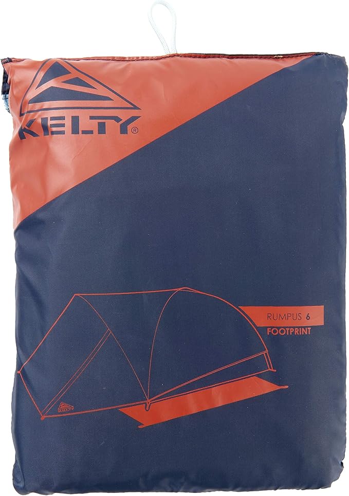 Kelty 6 Person Freestanding Rumpus Tent Footprint for Camping Car Camping Festivals and Family