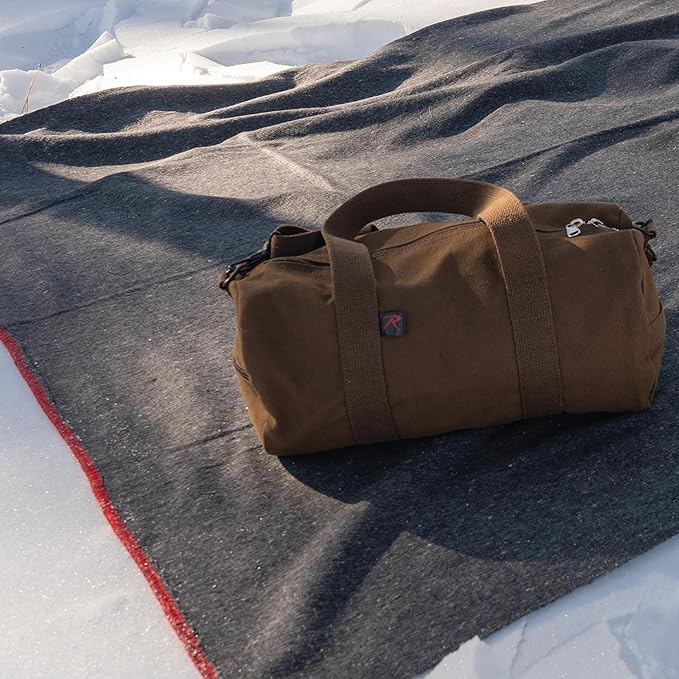 Rothco Wool Rescue Survival Blanket – Warm Emergency Outdoor Camping Sleep Throw