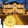 C9 Christmas Lights Outdoor 72 FT 110 LED C9 String Lights 8 Modes &amp Timer Connectable Waterproof for Christmas Tree Light Indoor Outdoor Roofline Patio Outside Garden Yard Xmas Decor Warm Whit
