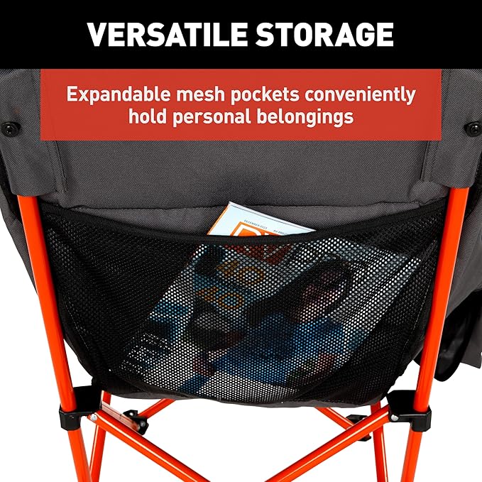 Lippert Baja Overlanding 3-Piece Chair &amp Table Set 600-Denier Polyester Folding Chairs Dual Cupholders Innovative Scoop for Ultimate Comfort Fold-up Convenience - 2023053719