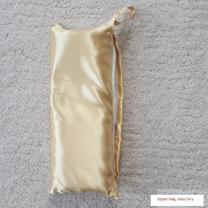 OctoRose Durable Large Size Silky Satin Cocoon Sleep Sack Sleep Bag Sheet for Travel Hotel Sleep Over Camping Sleep Bag Inner Protector and Flat Sheet Alternative 95 in x 42 in