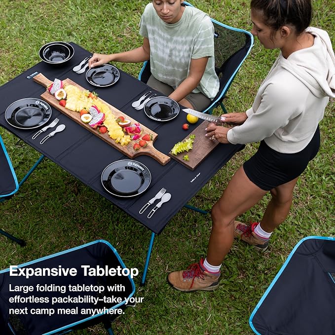 Helinox Table Four Oversize Packable Camping Table Black