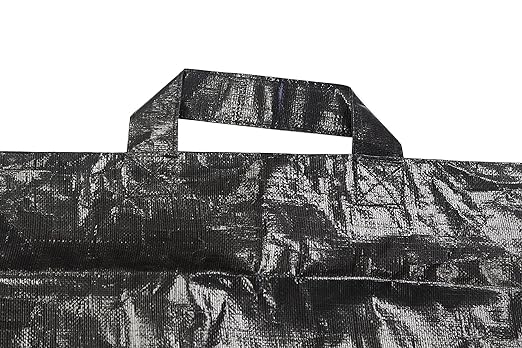 Primacare CSBB-3201 Body Bag Stretcher Combo with Side Handles Outdoor Camping Sleeping Hiking Pouch Polyethylene Cadaver Disaster Black 90 in. x 36 in. (Pack of 12)