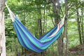 Trekmate Breathable Cotton Fabric Canvas Single Person Brazilian Hammockfor Camping Outdoors Gear Backpack Hiking HuntingBackyard