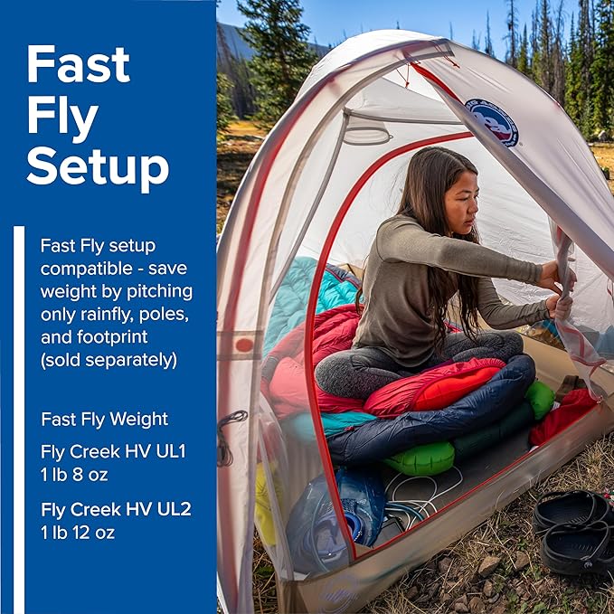Big Agnes Fly Creek HV UL Bikepack - Ultralight Bike-Packing Tent