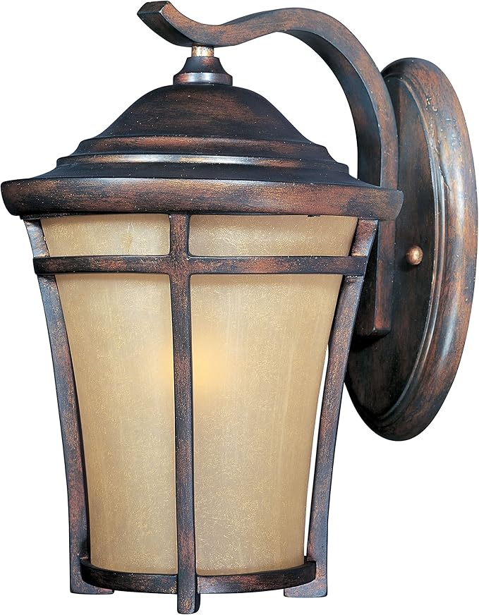 Maxim Balboa VX - One Light Outdoor Wall Mount Made with Vivex Material for Coastal Environments