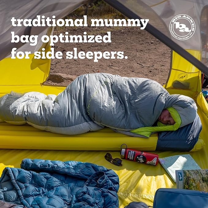 Big Agnes Womens Sidewinder SL 650 DownTek Sleeping Bag