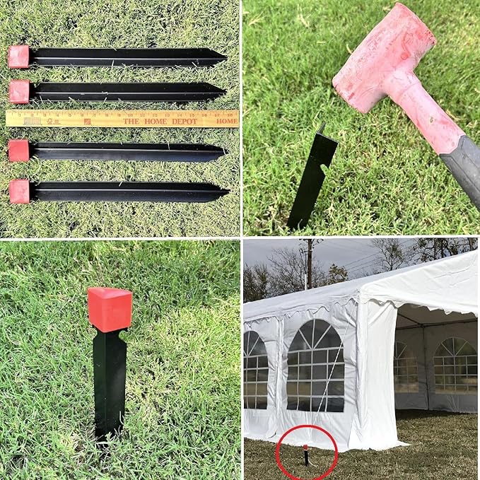DELTA 26'x20' Budget PE Party Tent +(2) Long Bags + (1) Short Bag carpas para Fiestas Tents for Parties Outdoor Event Wedding Party Tent with Waterproof Top CoverRemovable Window Walls