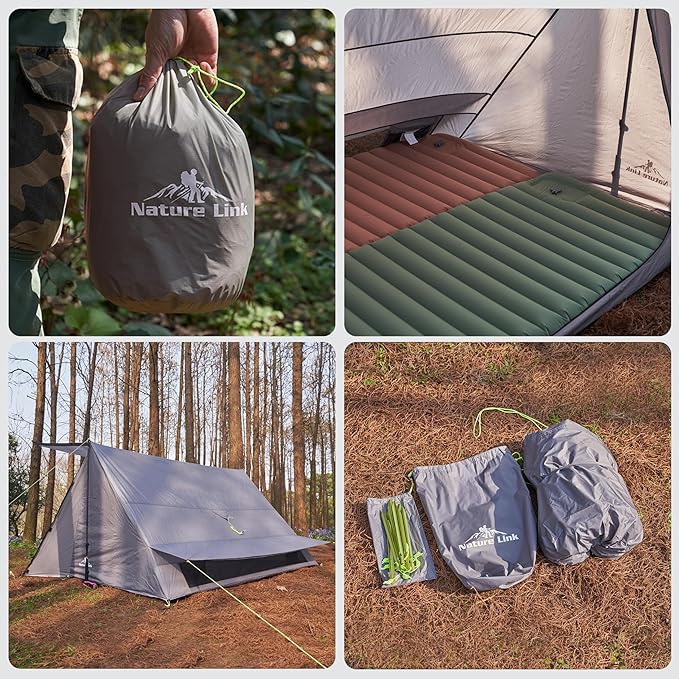 Sirius Two Ultralight Backpacking Tent 2 Person Trekking Pole Waterproof Compact Single Wall Bushcraft Shelter for Camping Hiking Kayaking