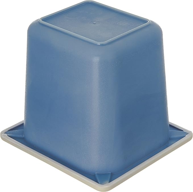 Carlisle FoodService Products CM1104C1402 Coldmaster CoolCheck 6 Deep Sixth-Size Insulated Cold Food Pan 1.6 Quart Color Changing White and Blue