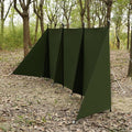 Himalaya Camping Windbreaks Privacy Fence Stove Windshield Shelter Wind Screen Windproof Multifunctional Portable Lightweight for Outdoor Camping (Deep Green)