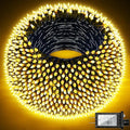 750 LED 240FT Christmas Lights Outdoor12 Lighting Modes Christmas String Lights with Timer Dimmable Warm White LED StringLights Waterproof for Yard Tree Wedding Party Holiday Warm White