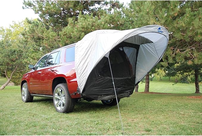Napier Sportz Cove | SUV Tailgate Tent with Awning | Fits Small to Large SUVs | Easy 5-Minute Setup | Sun Protection &amp Privacy Shelter for Camping Tailgating Road Trips