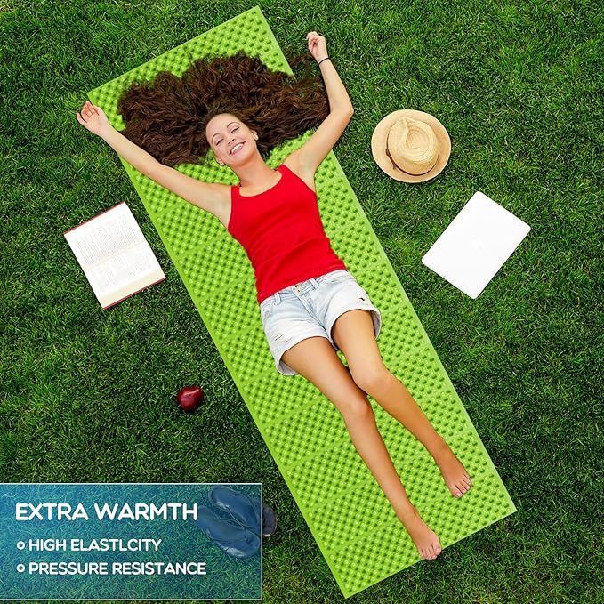 Foam Camping Pads for Sleeping Foldable Closed Cell Foam Camping Mattress Waterproof Outdoor Sleeping Mat for Ultralight Backpacking Thru-Hiking