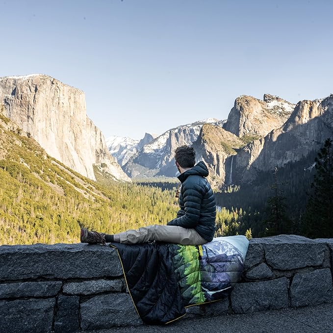 Rumpl Original Puffy National Park Blanket for Camping and Outdoors Yosemite - V1