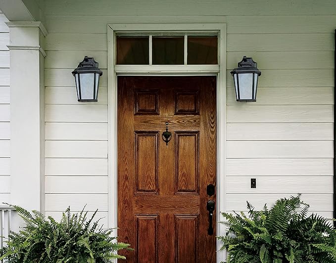 Maxim Radcliffe-One Light Small Outdoor Wall Mount in Early American Style-7 Inches Wide by 11.25 inches high