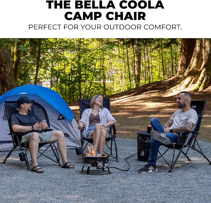 Outland Living Folding Camping Chair – Lightweight Durable Chair for Outdoor Comfort and Portability | Easy Setup Weather-Resistant Materials Perfect for Camping Hiking and Travel