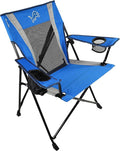 Kijaro Sports Fan Folding Chair 26 L x 35.5 W x 37 H Detroit Lions