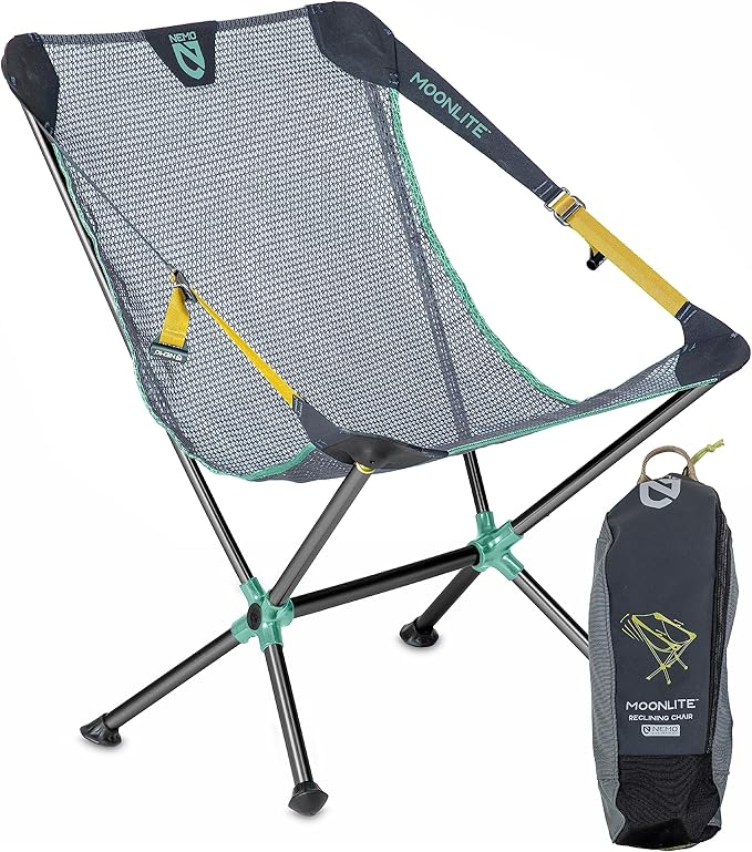 Nemo Moonlite Reclining Camp Chair - Fortress/Goldfinch