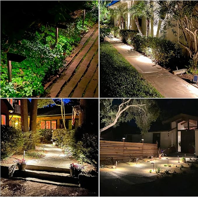 Malibu Outdoor Landscape Lighting Low Voltage Led Pathway Light 22 Lumen Floodlight 12V Warm White Garden Light for Driveway Yard Lawn Equinox 2101-01
