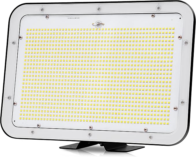DragonLight LED Flood Light 300W Super Bright LED Stadium Light Outdoor(2500W Equivalent) 45000LM 5000K Daylight IP66 Waterproof 100-277V Commercial Lighting for Stadium Court Parking Lot