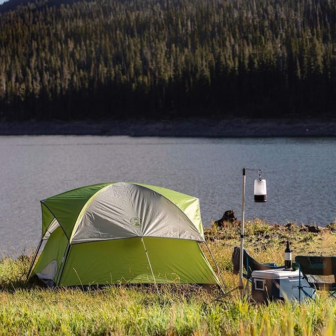 Coleman Sundome Camping Tent with Rainfly 2/3/4/6 Person Tent Sets Up in 10 Mins Weatherproof Shelter for Camping Festivals Backyard Sleepovers &amp More