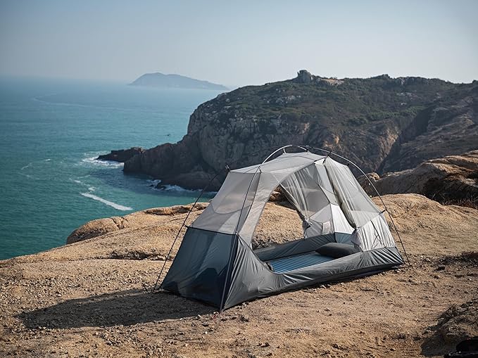 Wander Hawk 1-2 Person Backpacking Tent Lightweight 1 Person / 2 Person Tent for Bikepacking Backpacking Camping &amp Hiking