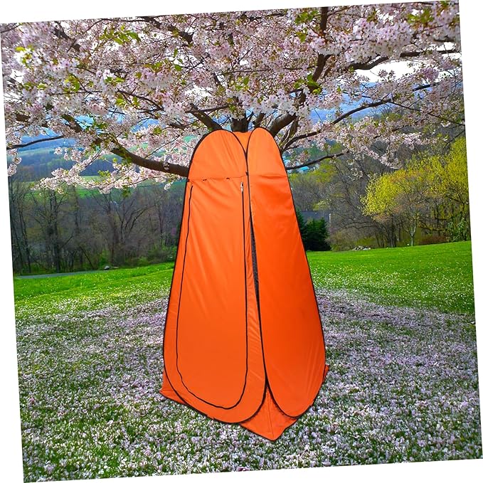 POPETPOP 1Pc Movable Camping Tent Automatic Pop Up Changing Tent for Outdoor Use Portable and Design Premium Durable Material Multi Purpose for Fishing Changing Clothes