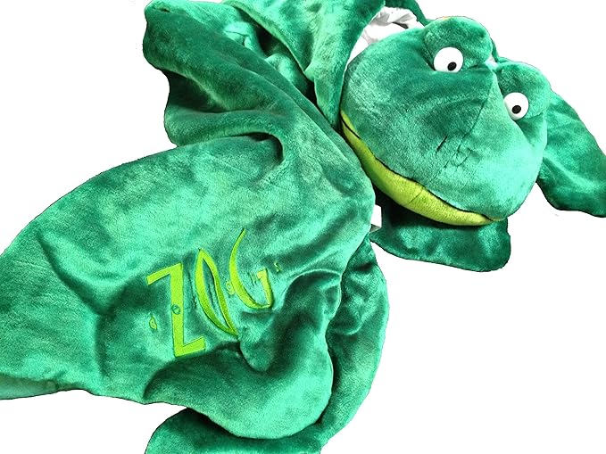 Zog Frog Plush Sleeping Bag