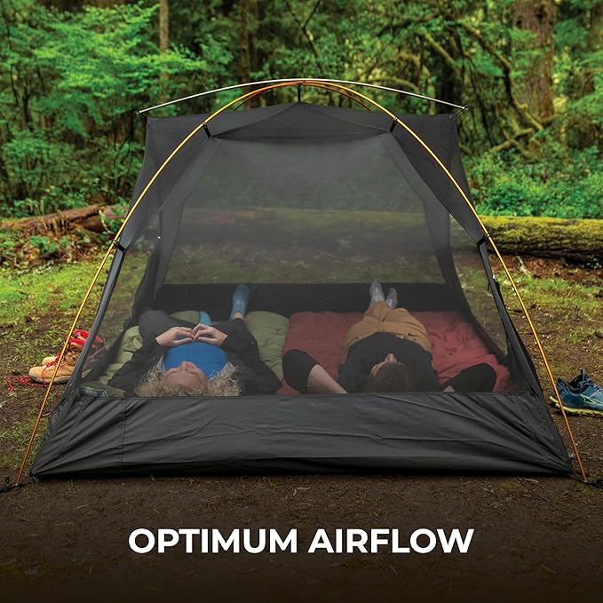 Teton Sports Mountain Ultra Tents 1-4 Person Backpacking Tent Lightweight Perfect for Camping Hiking and Backpacking – Waterproof and Built to Last